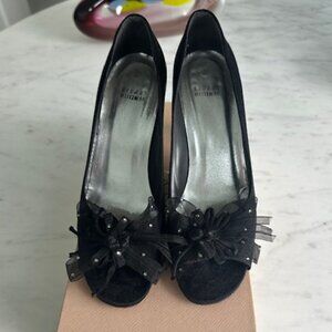 Stuart Weitzman Peep Toe Pumps